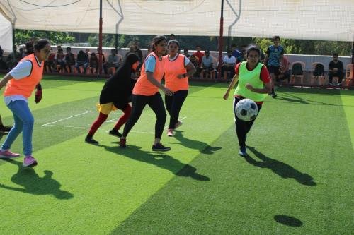 corporate football events 