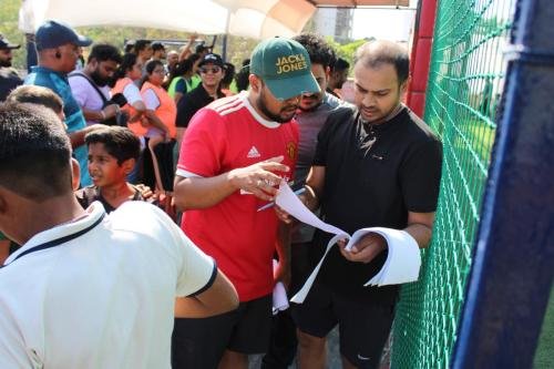 corporate football events 